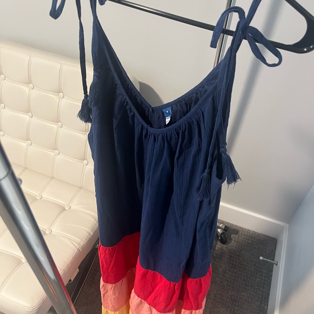 Colorful Strappy Dress